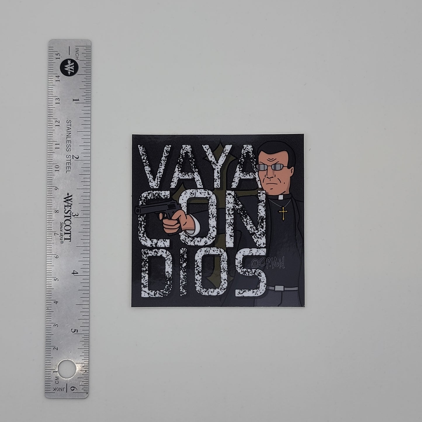 Vaya, Con Díos Sticker