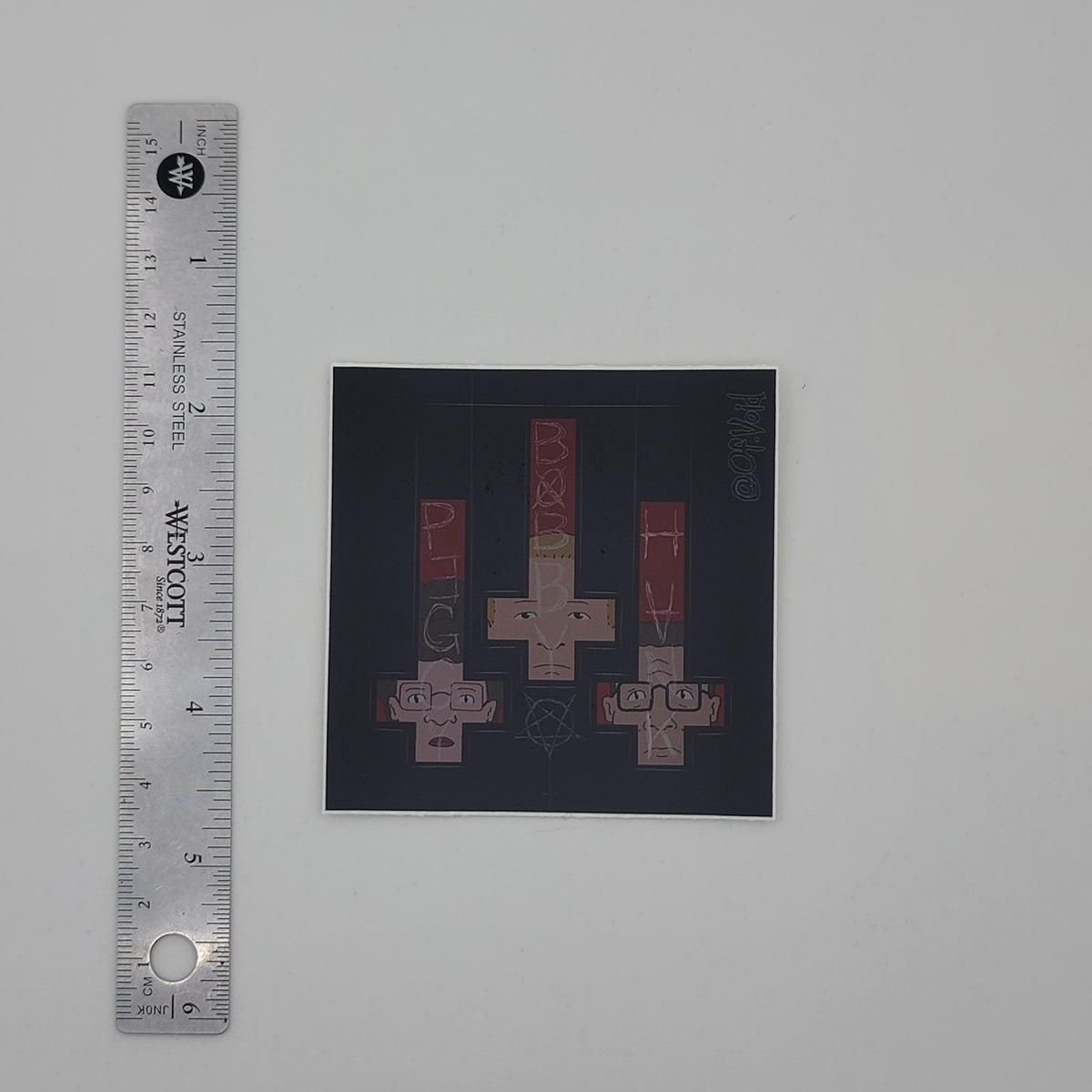 Singmaster Inverted Sticker Inverted Hills Sticker – OfVoid