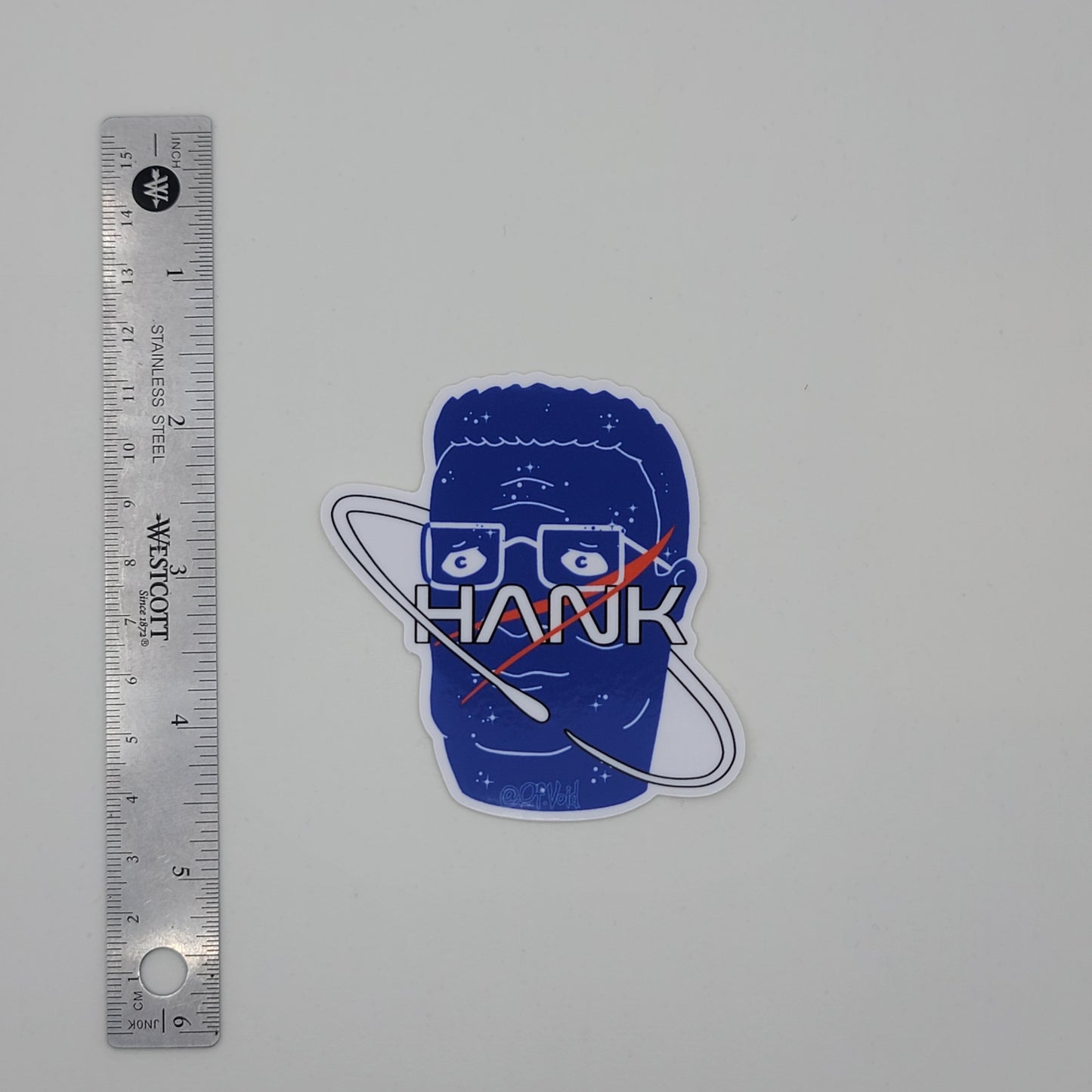 Astro Hank Sticker