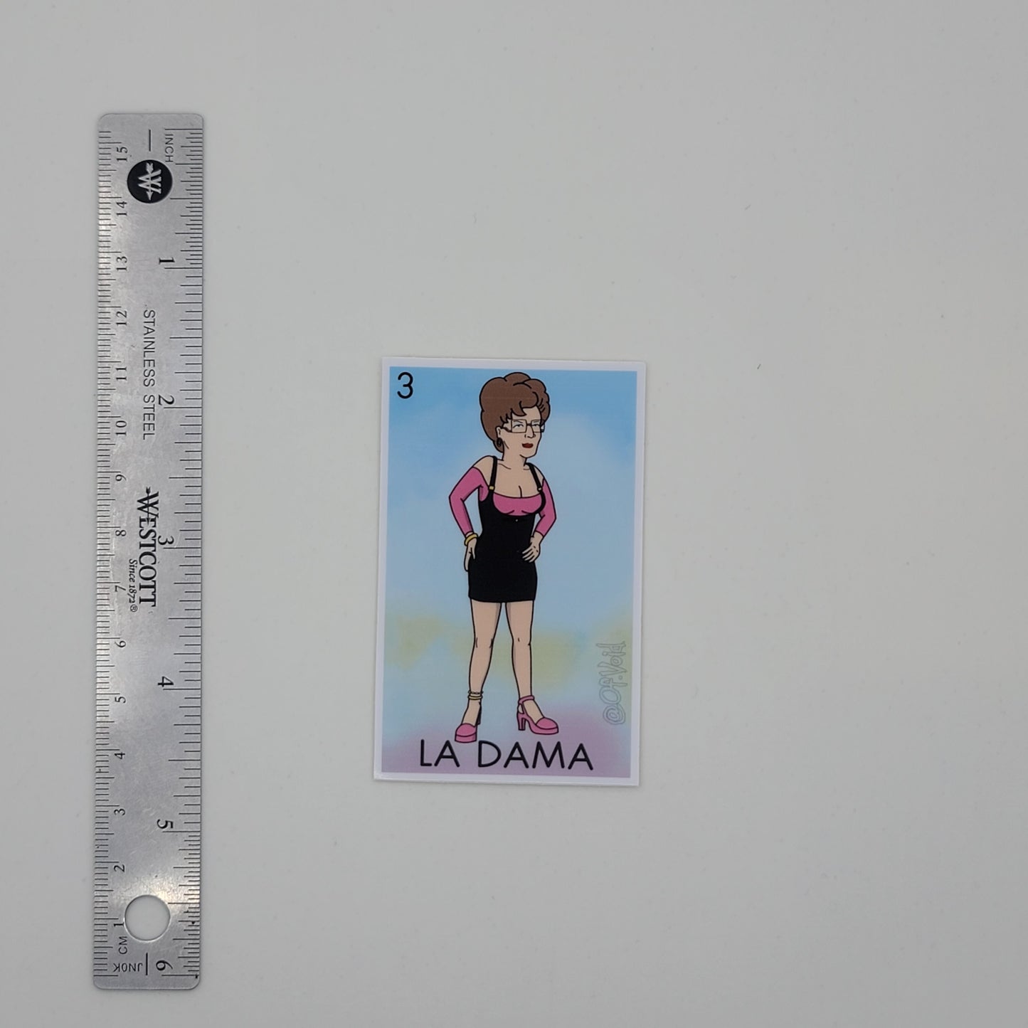 La Dama, Ho yeah Sticker