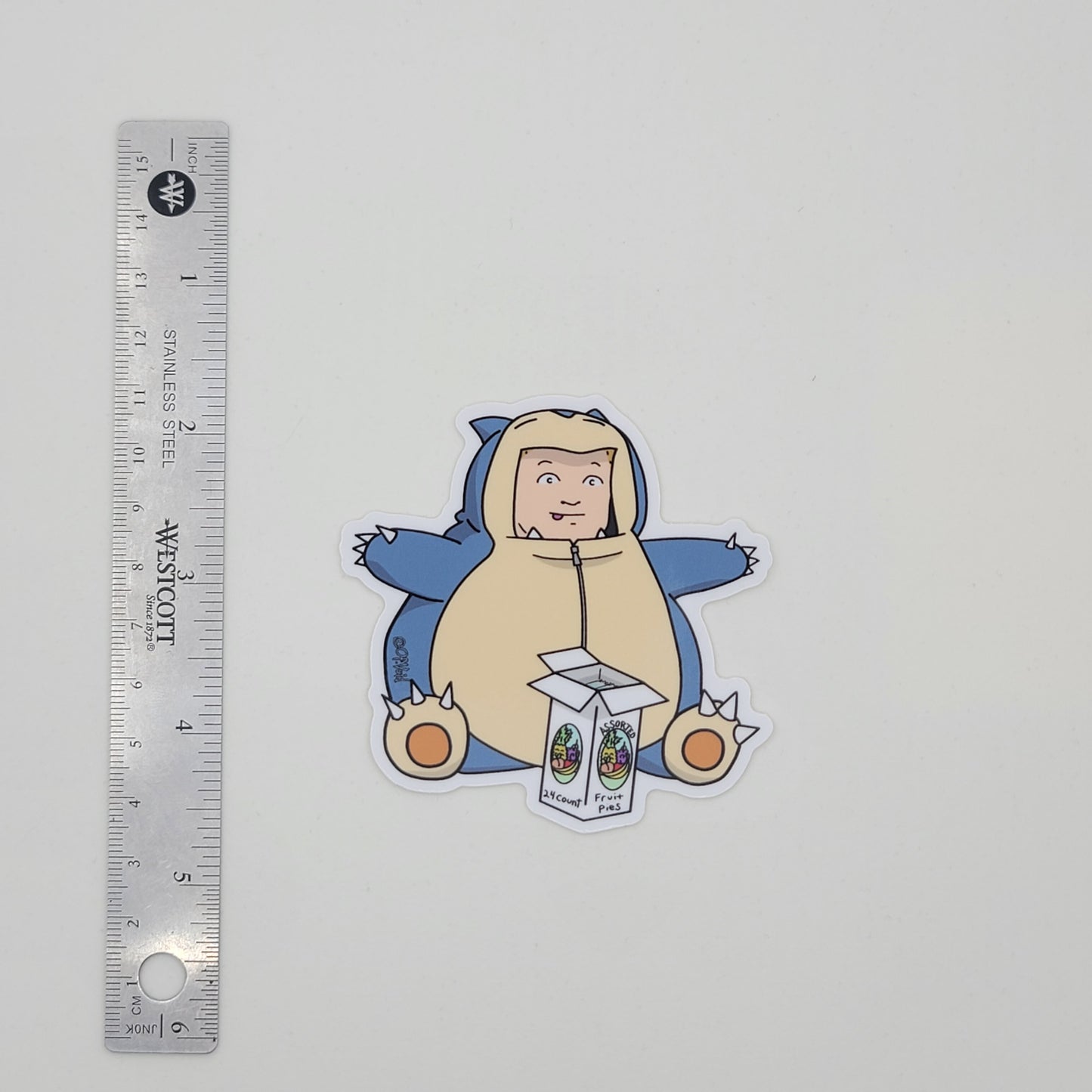 Snorlax Bobby Sticker