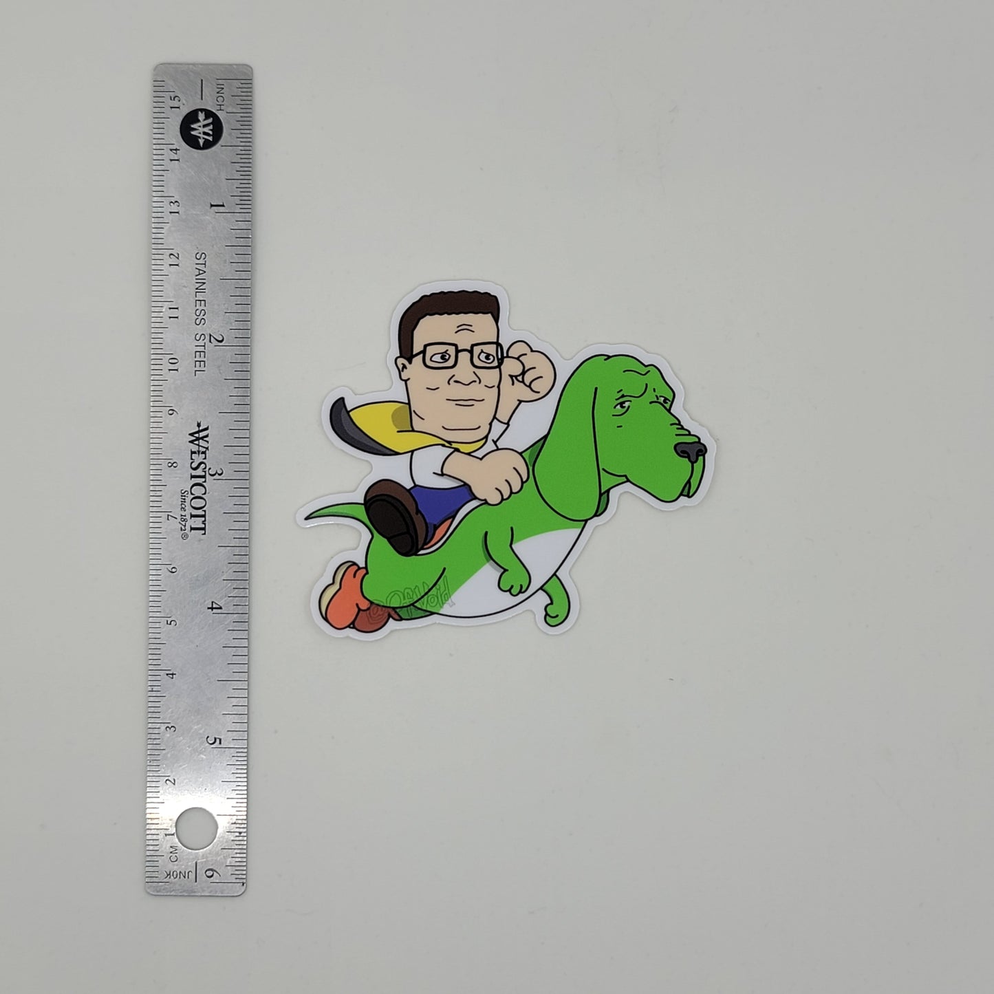 Super Hank World Sticker