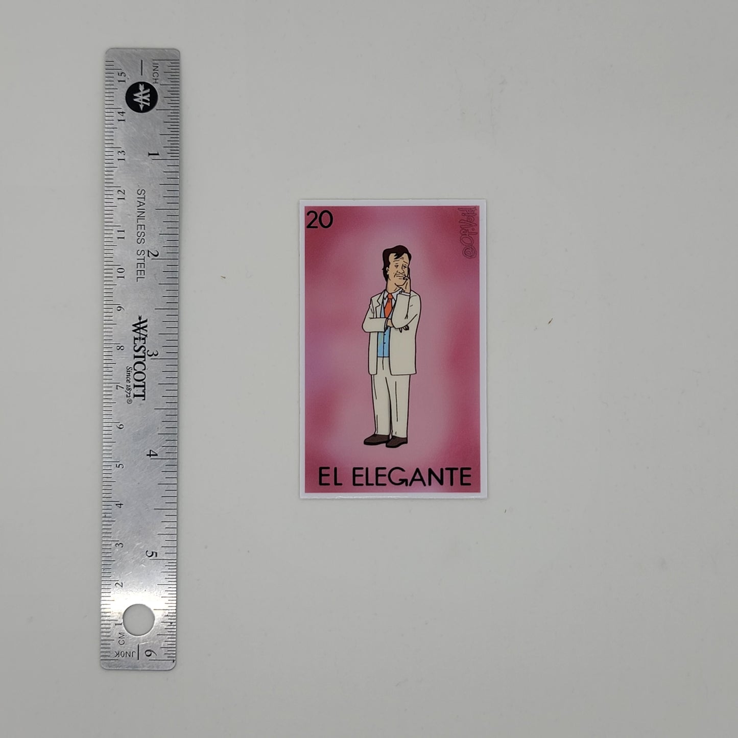 El Elegante, Gilbert Dauterive Sticker