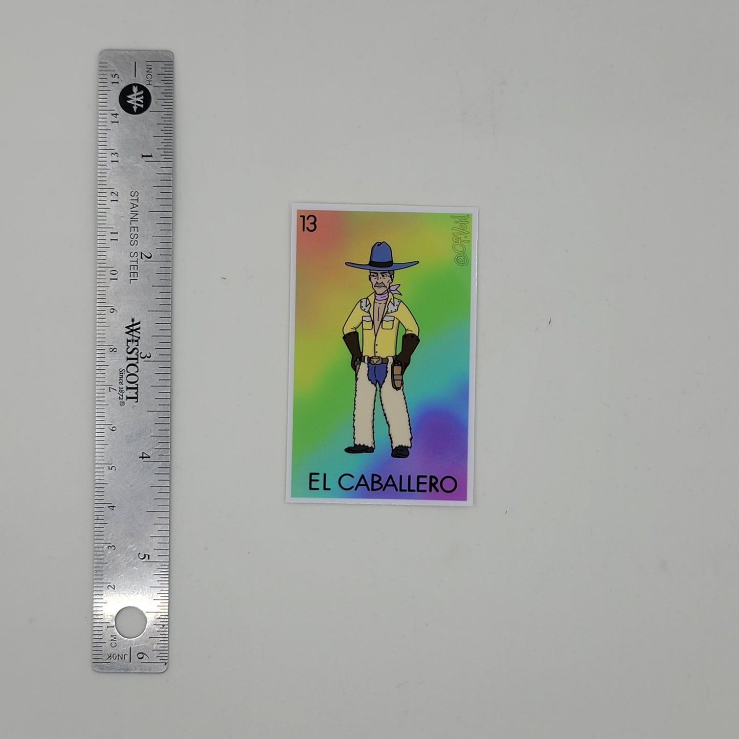 El Caballero, Bug Gribble Sticker