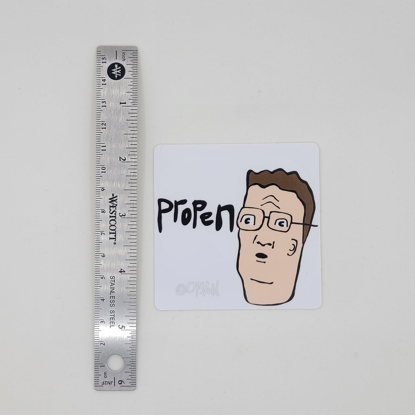 Derp Hank Sticker