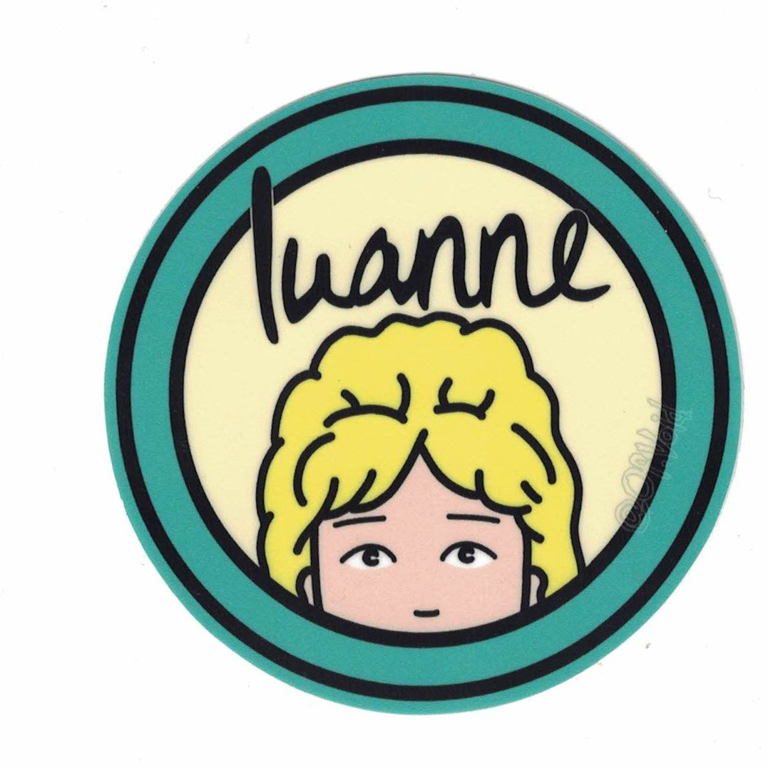 La la la Luanne Sticker