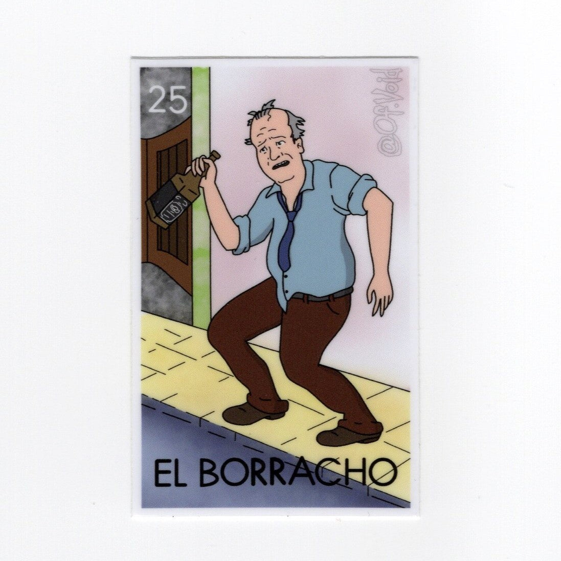 El Borracho, Buck Strickland Sticker