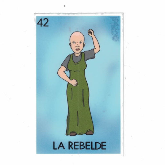 La Rebelde, Rebel Luanne Sticker