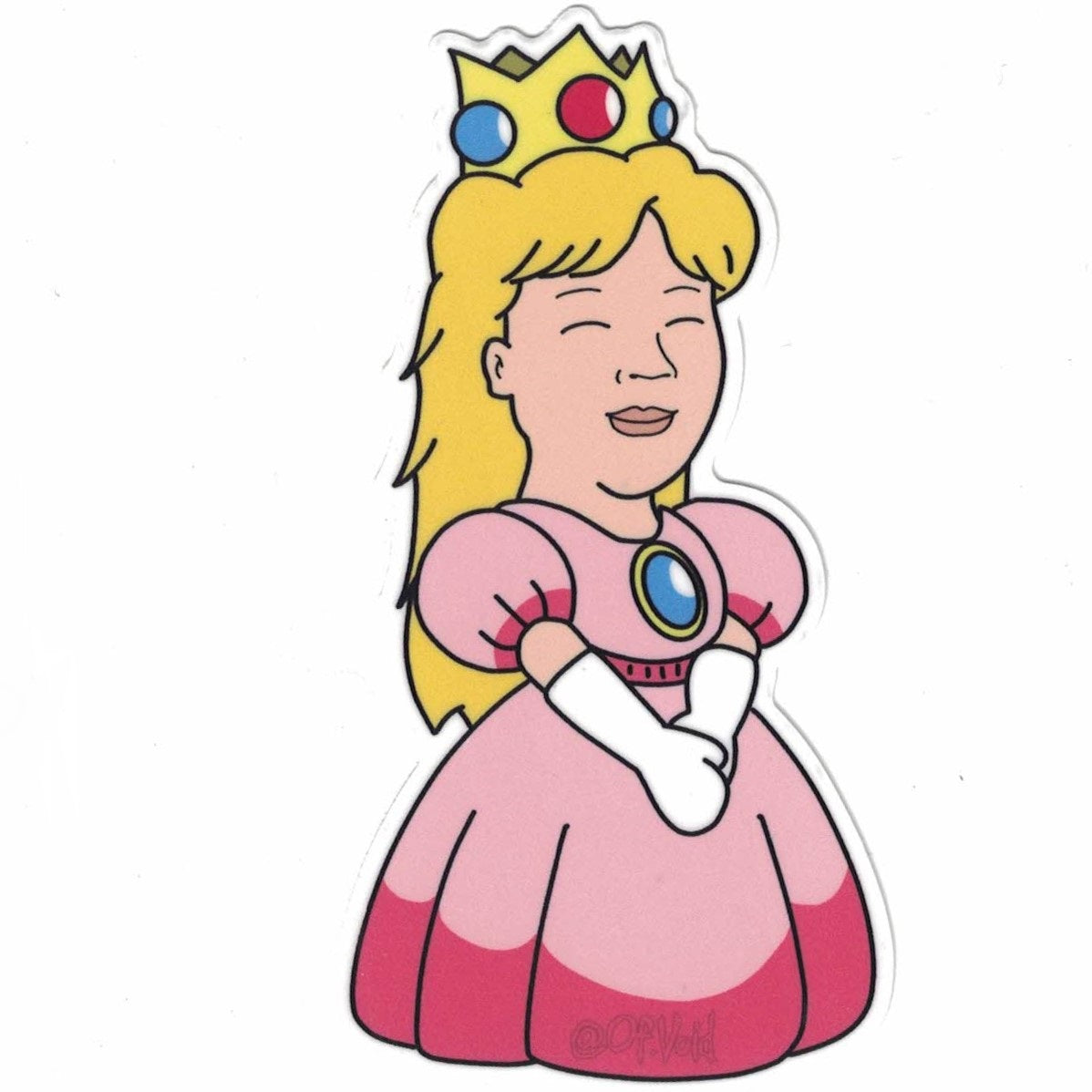 Princess Luanne Sticker