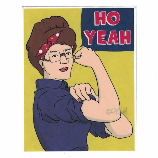 Peggy the Riveter Sticker