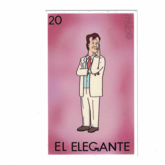 El Elegante, Gilbert Dauterive Sticker