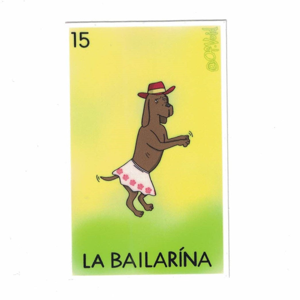 La Bailarina, Dancing Ladybird Sticker