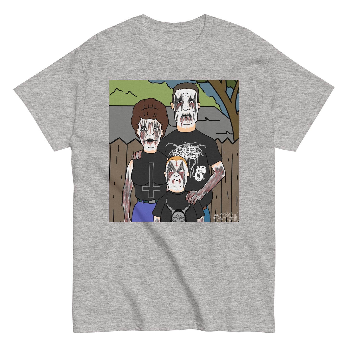 Black Metal Family Portrait Shirt