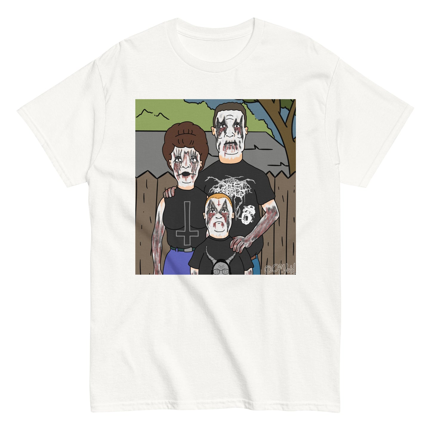 Black Metal Family Portrait Shirt