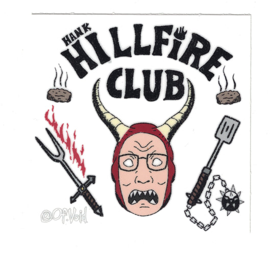 Hillfire Club Sticker