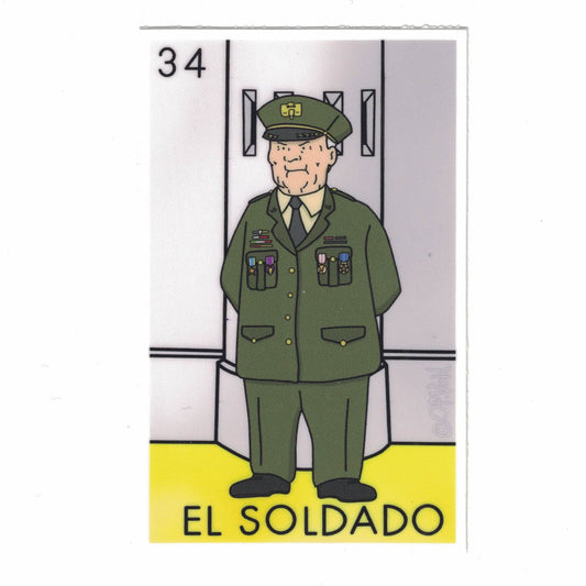 El Soldado, Cotton Sticker