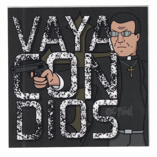 Vaya, Con Díos Sticker